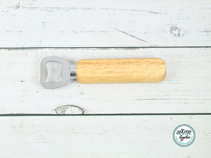 Bottle Opener with Wood Handle 25pk