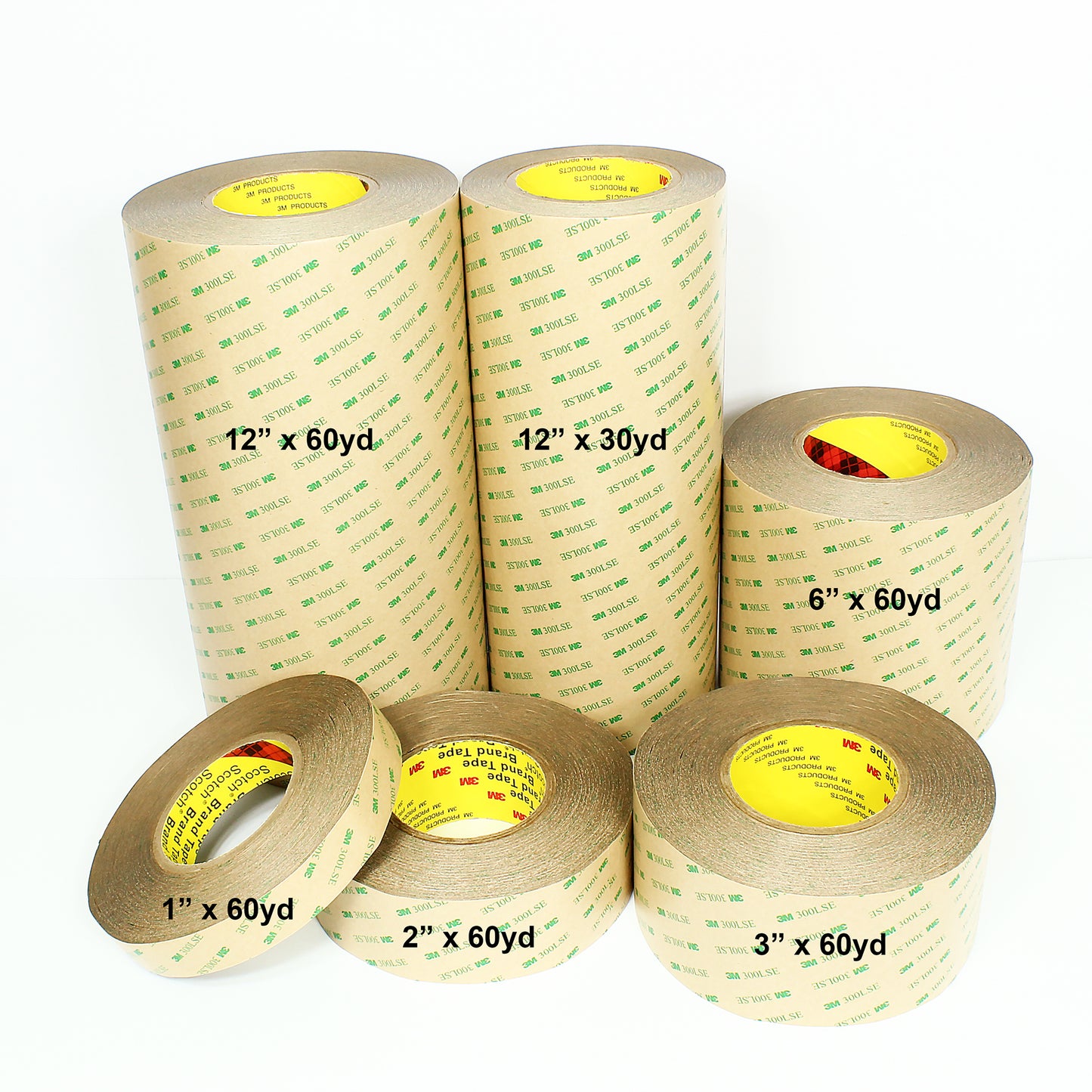 3M 300LSE Double Sided Tape Roll