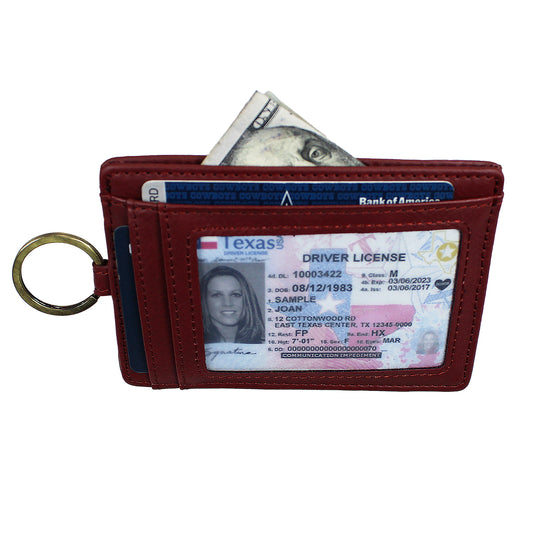 Leatherette Slim Wallet